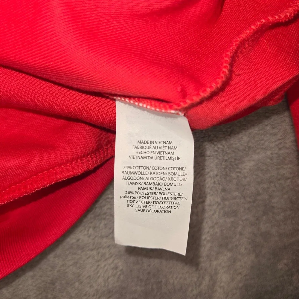 Polo Ralph Lauren Performance Mens Red Snap Mock Neck Sweatshirt Small